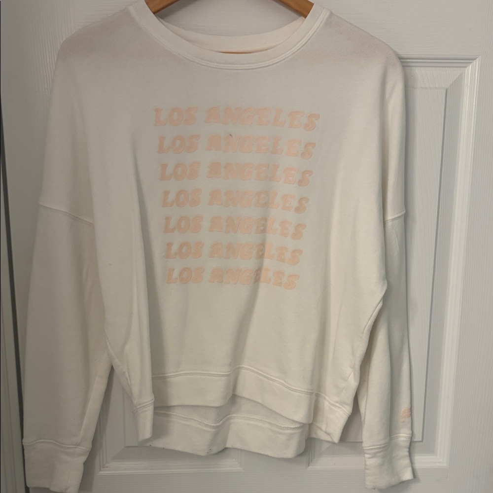 Fabletics Cream 'Los Angeles' Women's Sweater